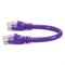 Add-On 6IN RJ-45 MALE TO RJ-45 MALE STRAIGHT PURPLE CAT6 UTP PVC COPPER PATCH ADD-0-5FCAT6-PE - alternate 8